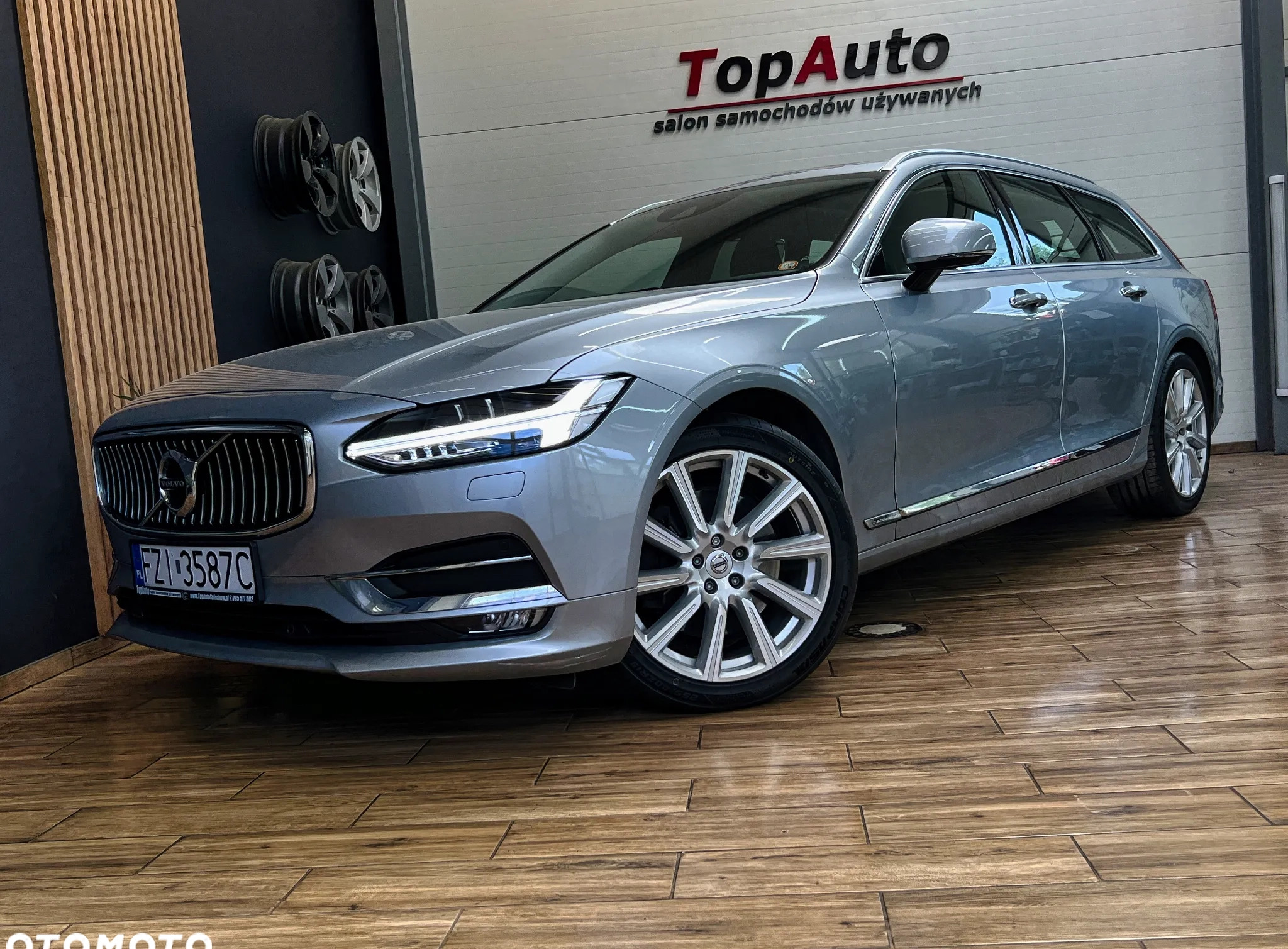 Volvo V90 cena 127900 przebieg: 94000, rok produkcji 2017 z Ośno Lubuskie małe 704